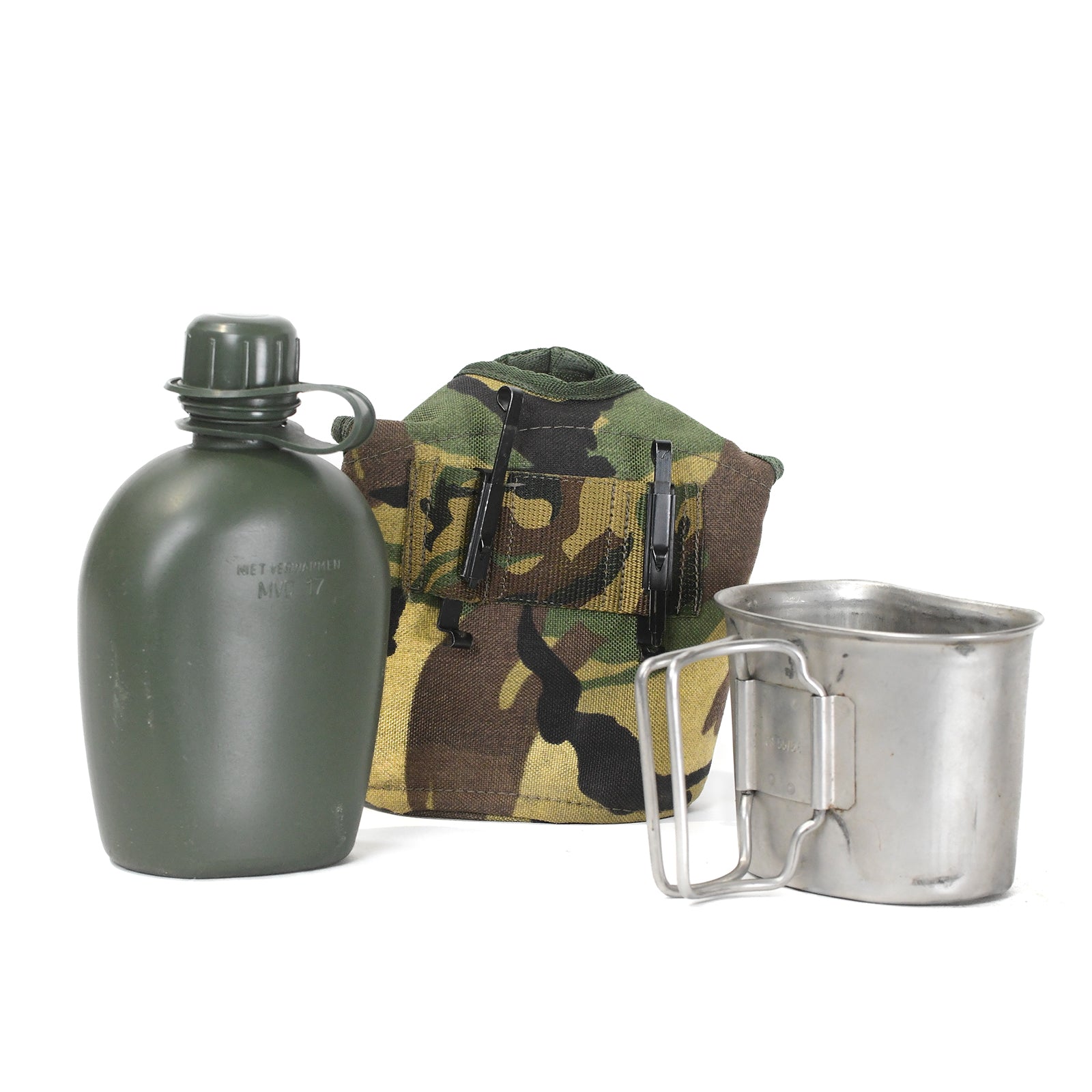 Dutch Water Bottle and Steel Cup 1L