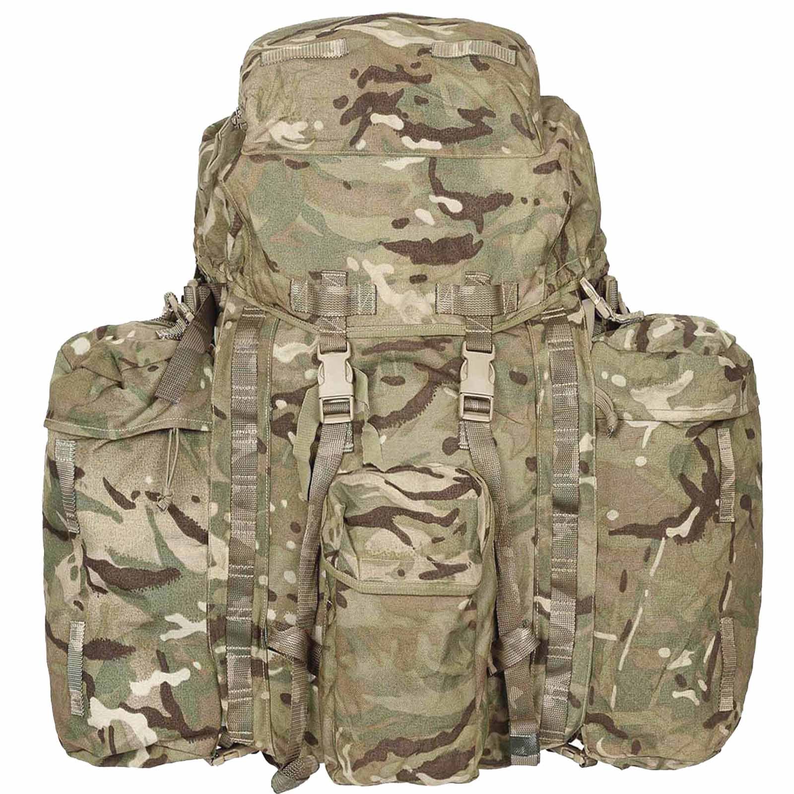 British Army MTP Bergen Short Back With Side Pouches 1 British Army MTP Bergen Short Back With Side Pouches