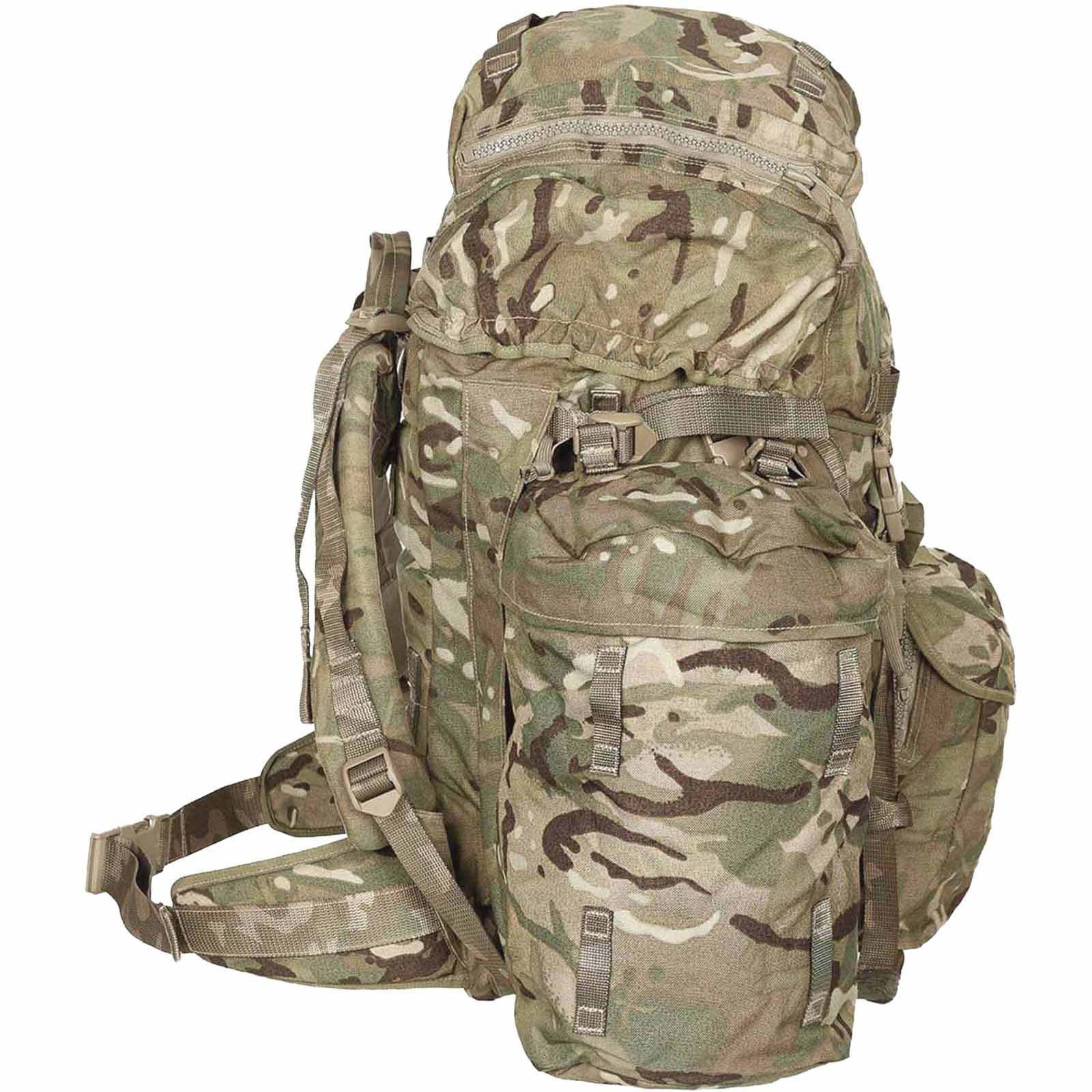British Army MTP Bergen Short Back With Side Pouches 2 British Army MTP Bergen Short Back With Side Pouches