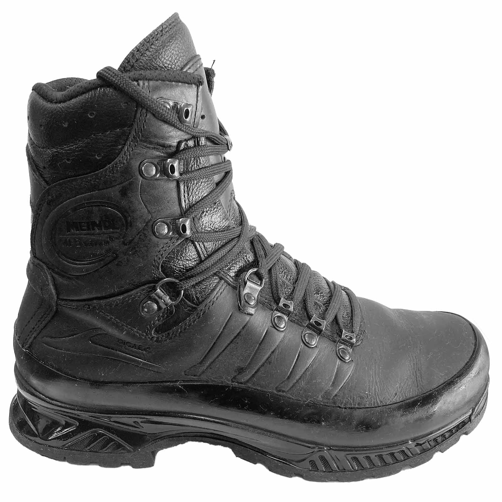 DISTRESSED German Army Meindl Black GORE-TEX® Boots 1 DISTRESSED German Army Meindl Black GORE-TEX® Boots