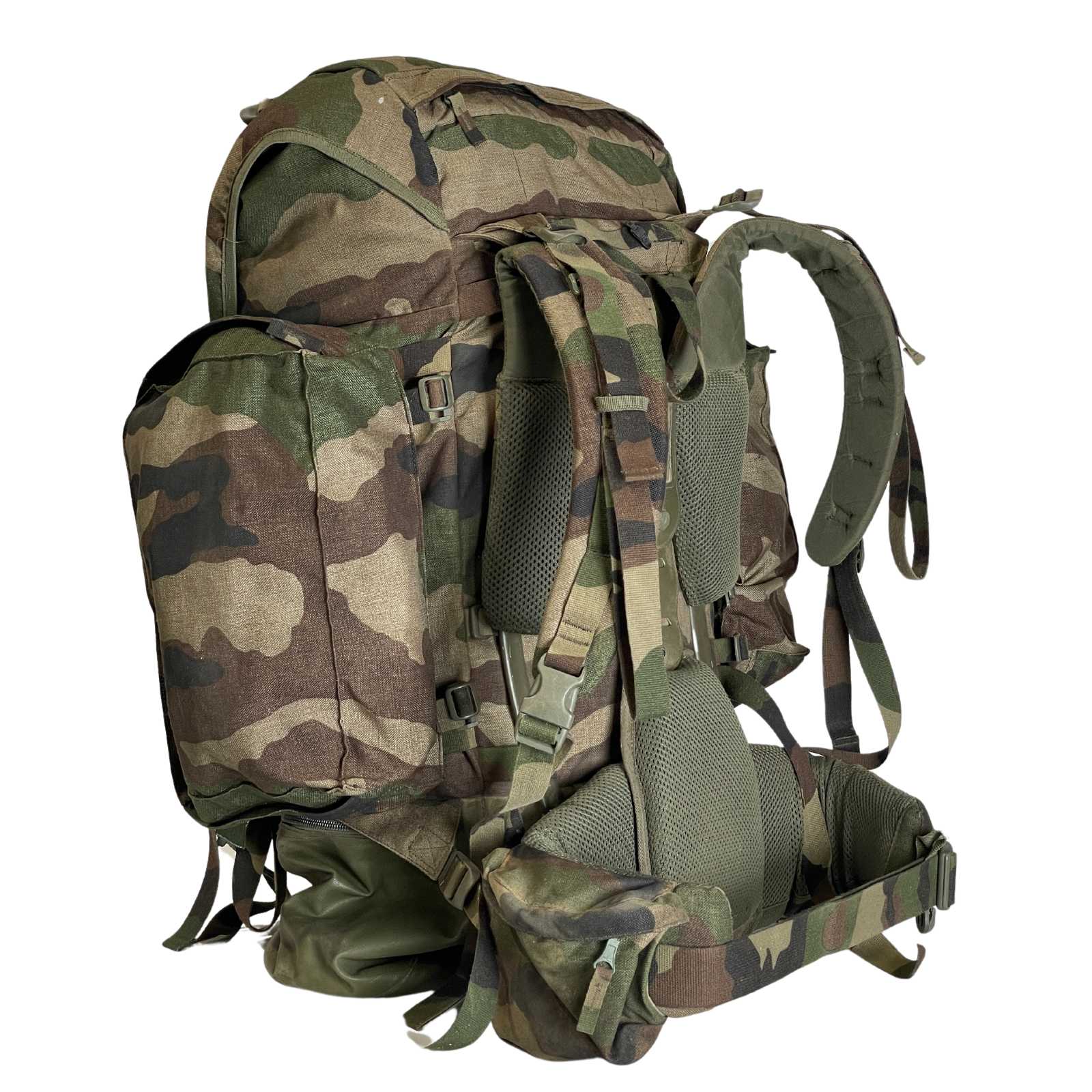 French Army Bergen Rucksack With Side Pouches - Outdoor & Action Sports ...