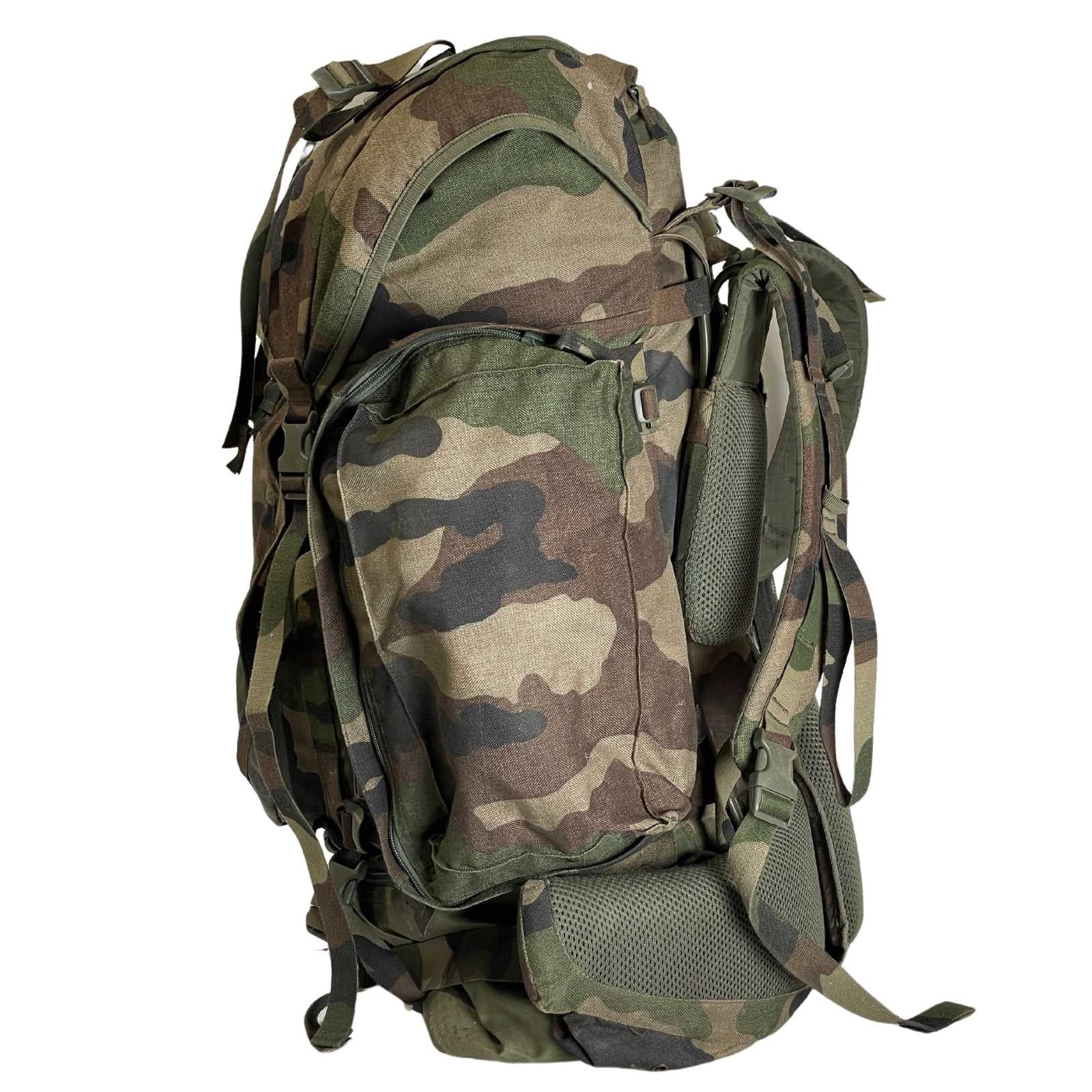 French Army Bergen Rucksack With Side Pouches - Outdoor & Action Sports ...
