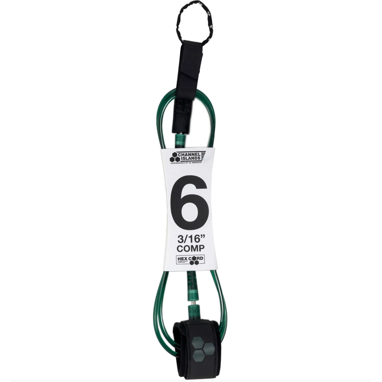 CI Comp Leash - Green