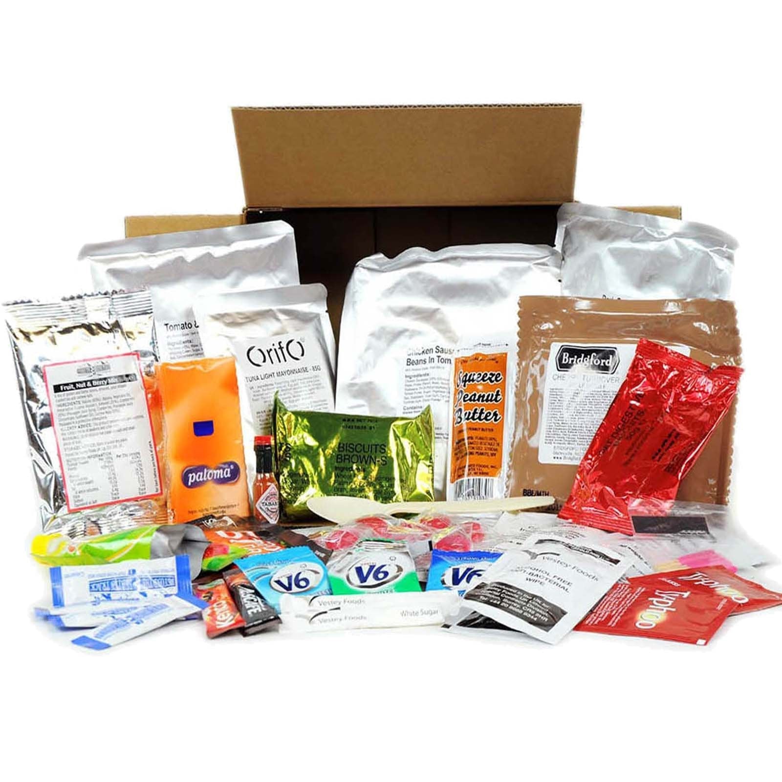 British Army MRE Ration Pack | Zip Lock Seal 5 British Army MRE Ration Pack | Zip Lock Seal