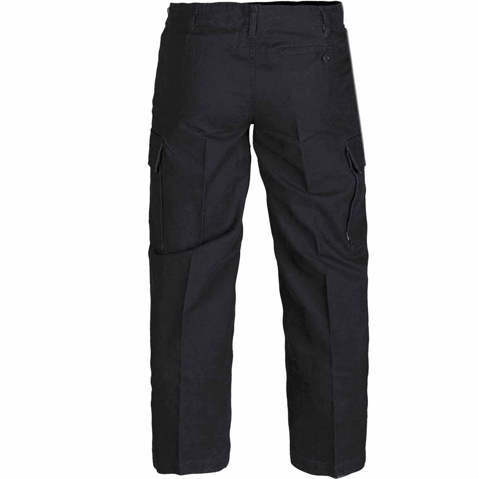 Moleskin Combat Trousers Black 2 Moleskin Combat Trousers Black