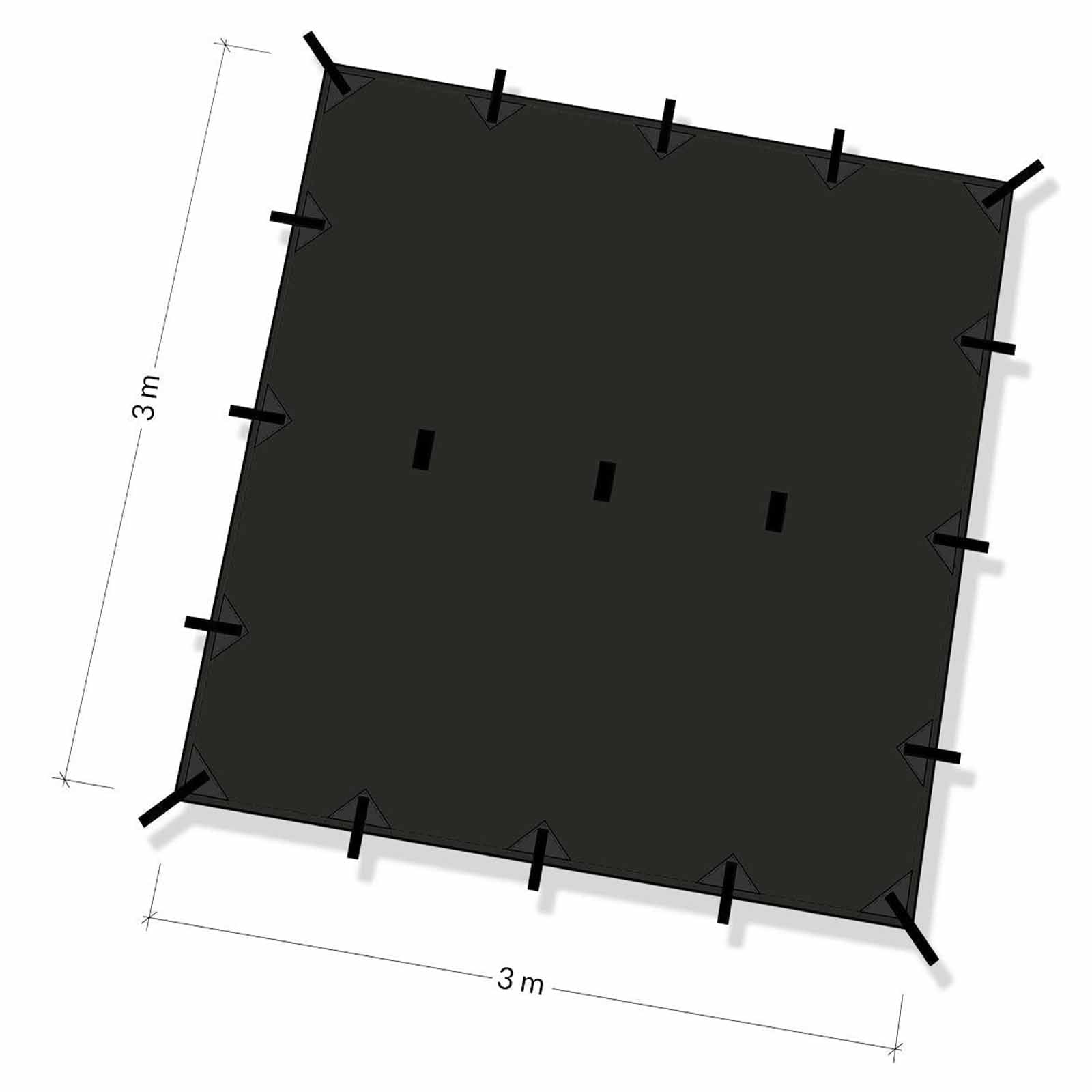 DD Tarp 3x3 meters 10 DD Tarp 3x3 meters