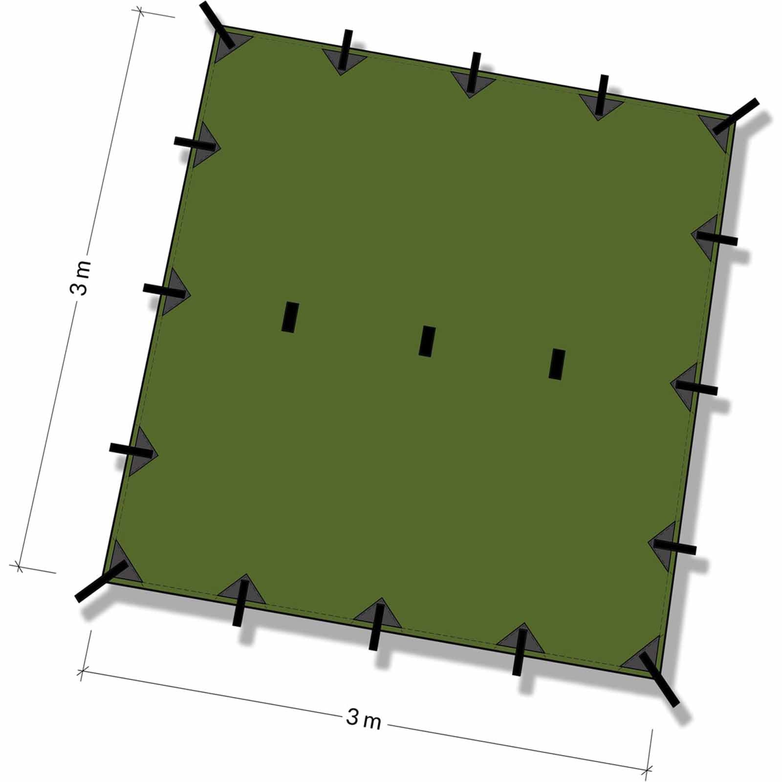 DD Tarp 3x3 meters 5 DD Tarp 3x3 meters