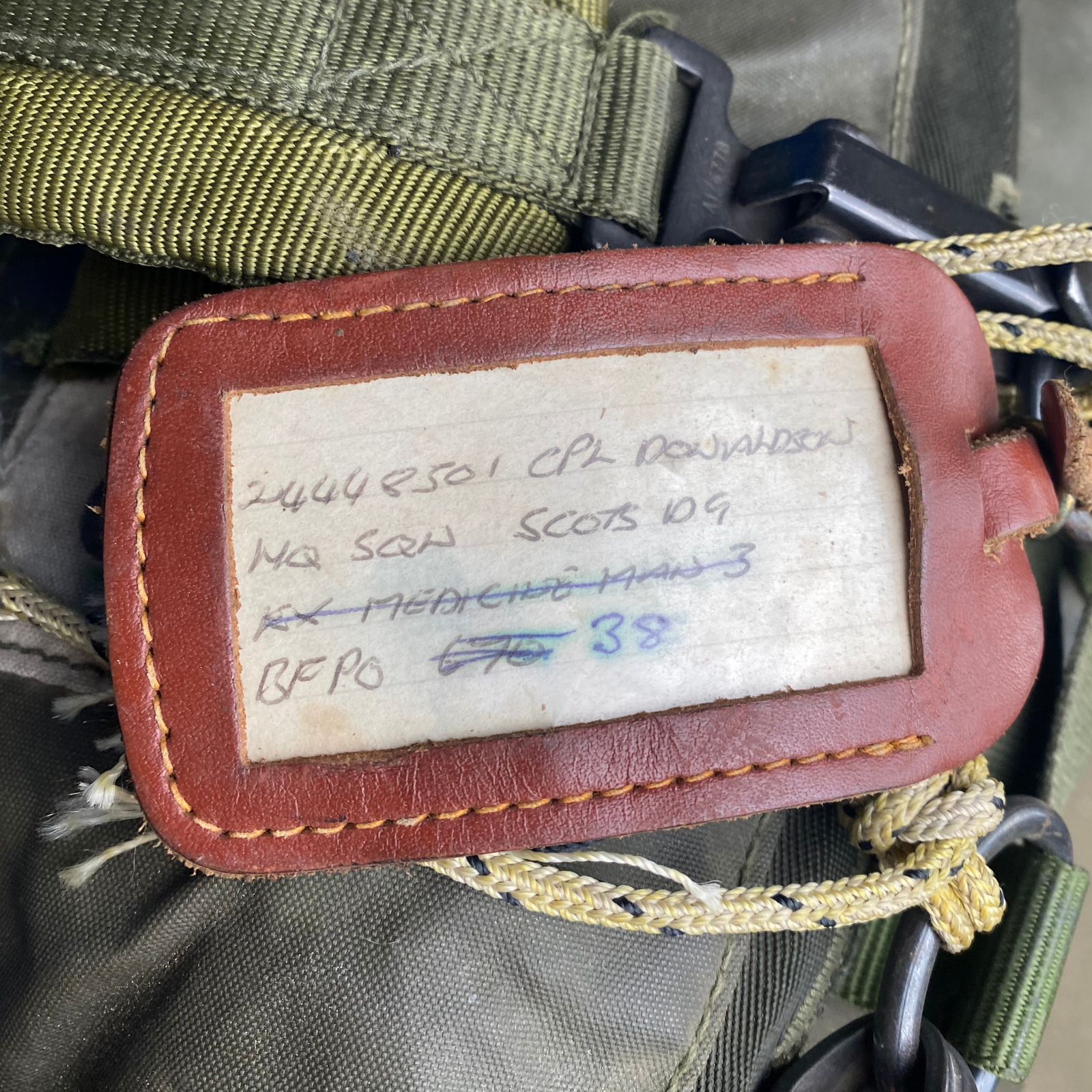 British Army GS Bergen 1986 Dated 3 British Army GS Bergen 1986 Dated