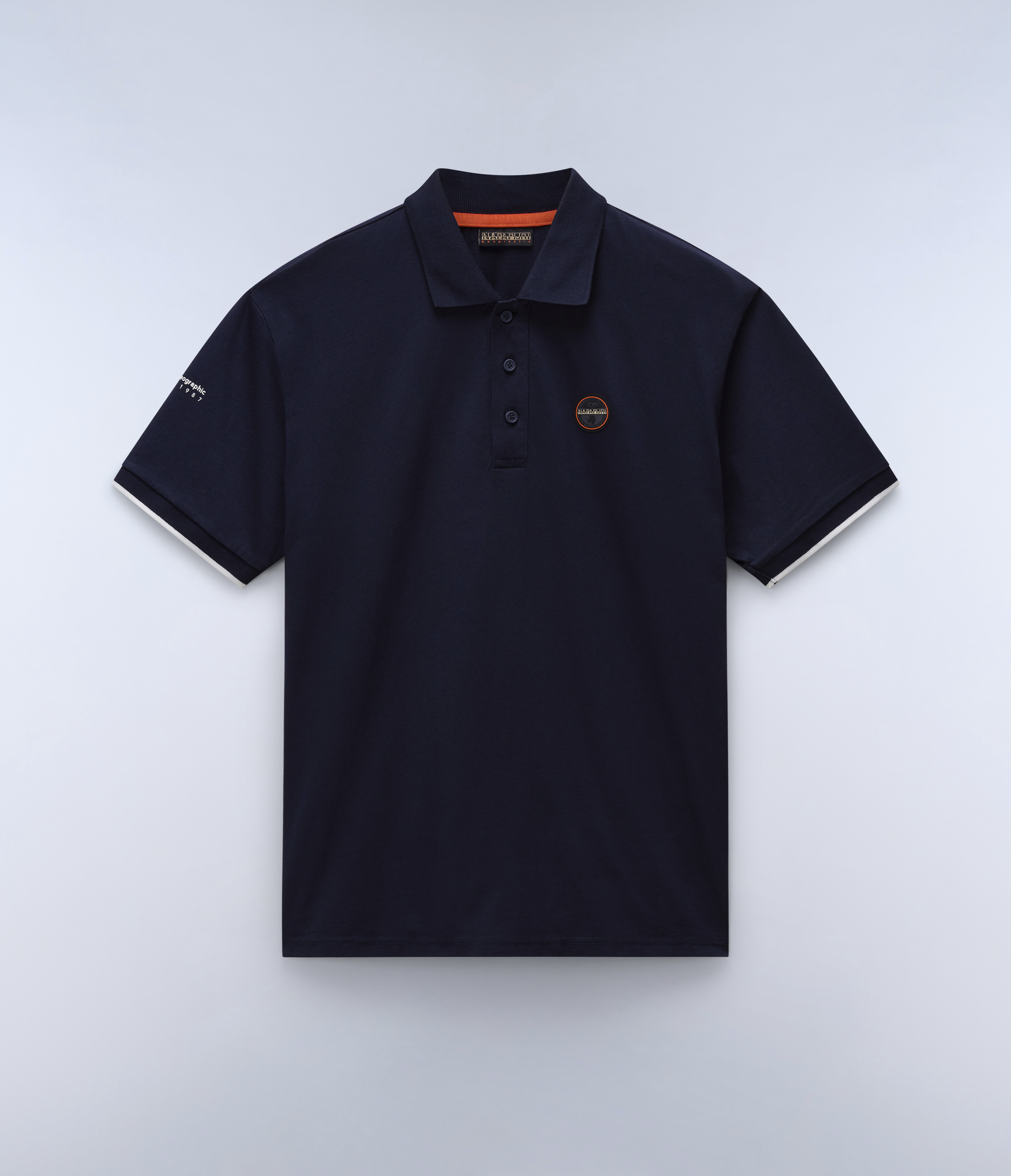 Badge Summer Short Sleeve Polo Shirt