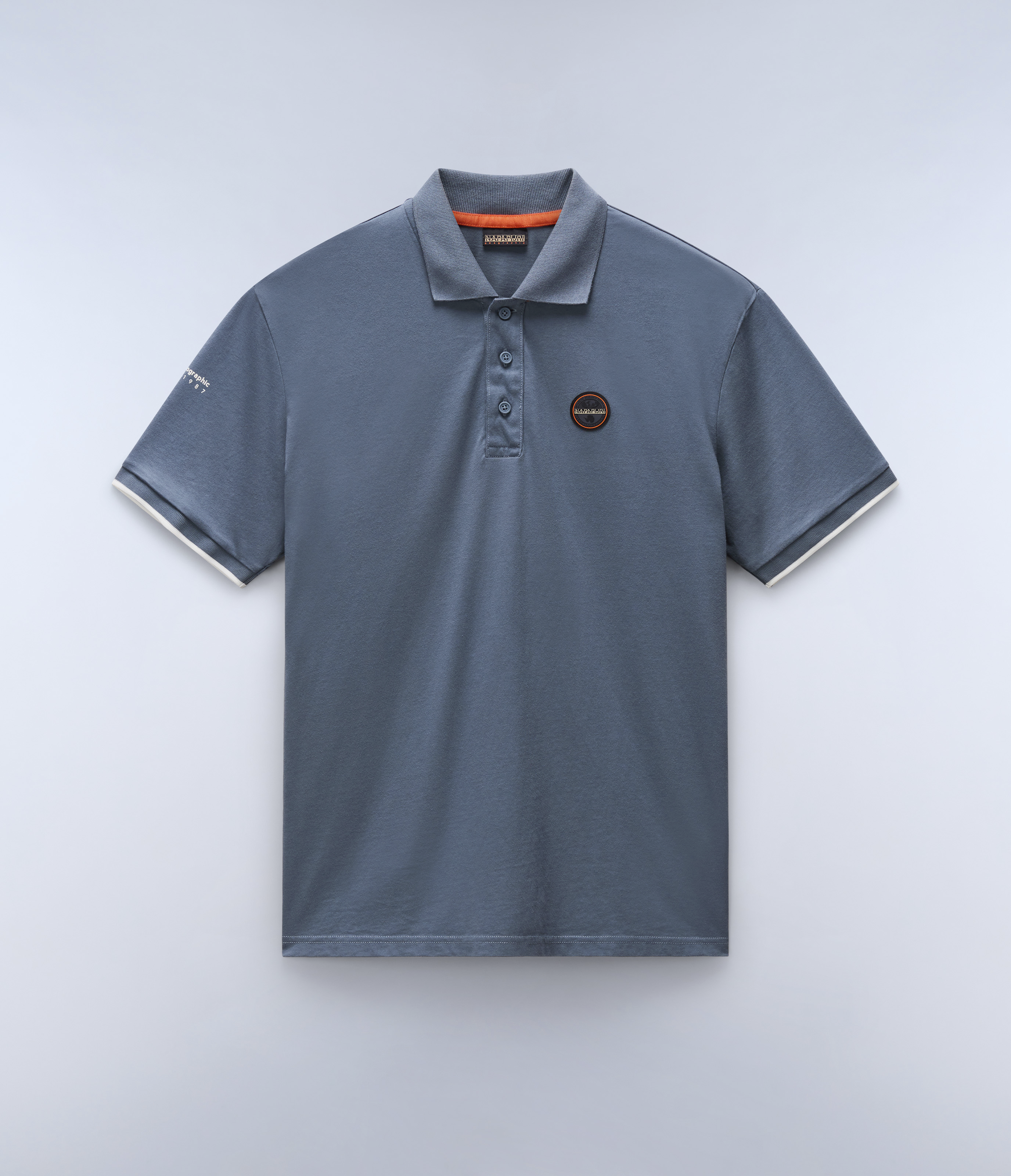 Badge Summer Short Sleeve Polo Shirt