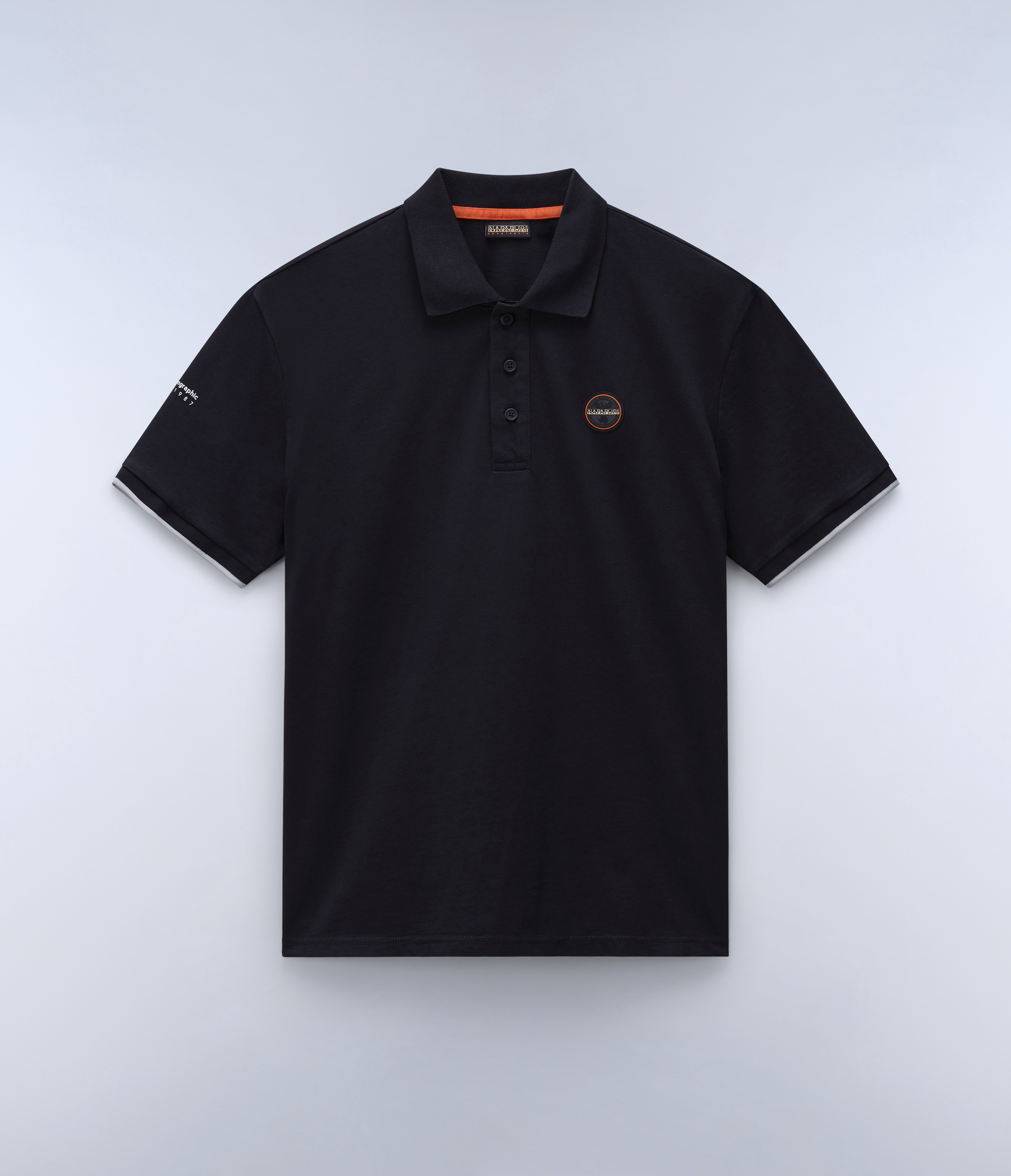 Badge Summer Short Sleeve Polo Shirt