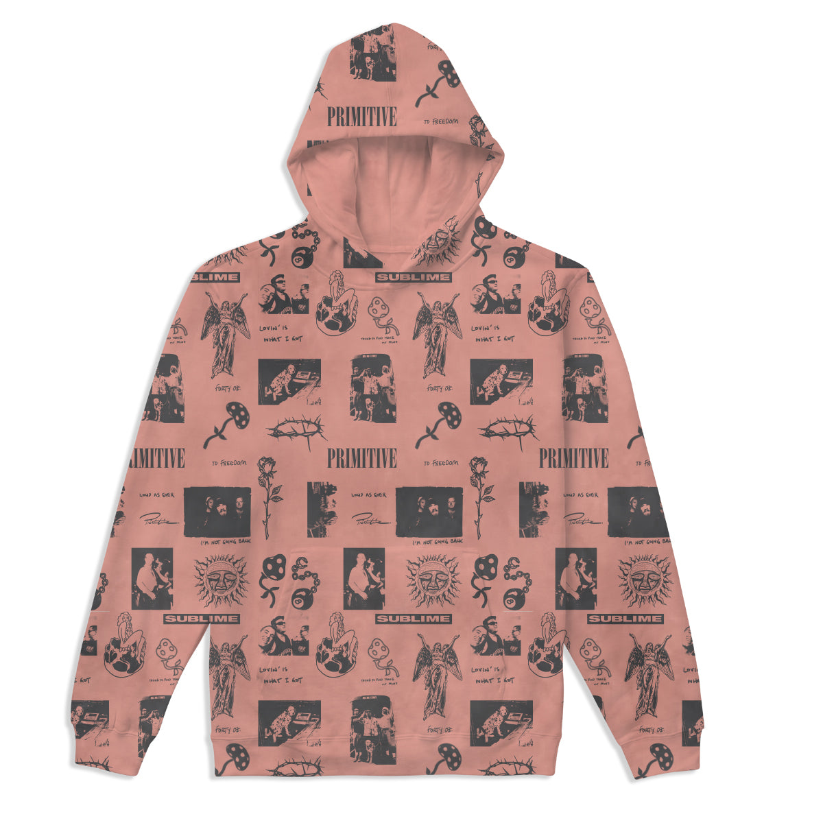 MOSAIC BOXY HOOD