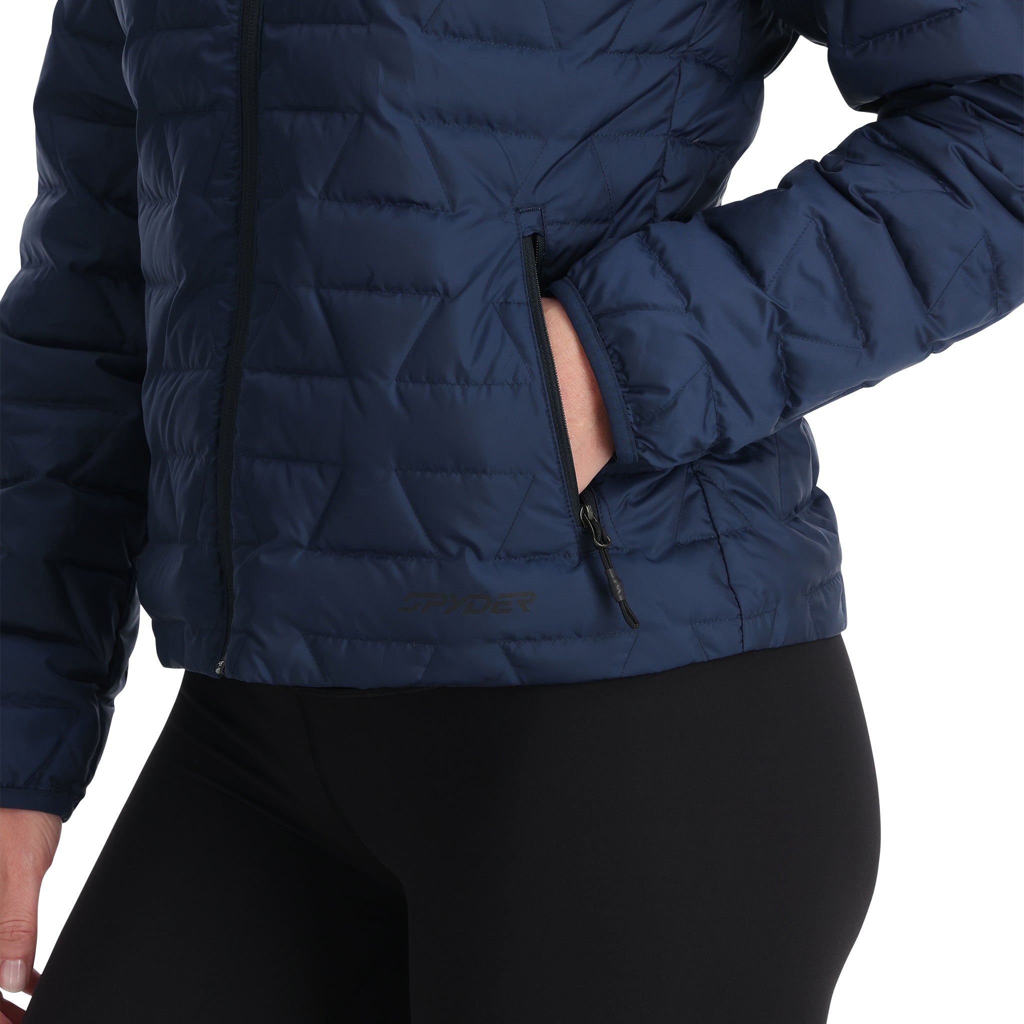 Womens Zenith Hooded - True Navy 4 Womens Zenith Hooded - True Navy