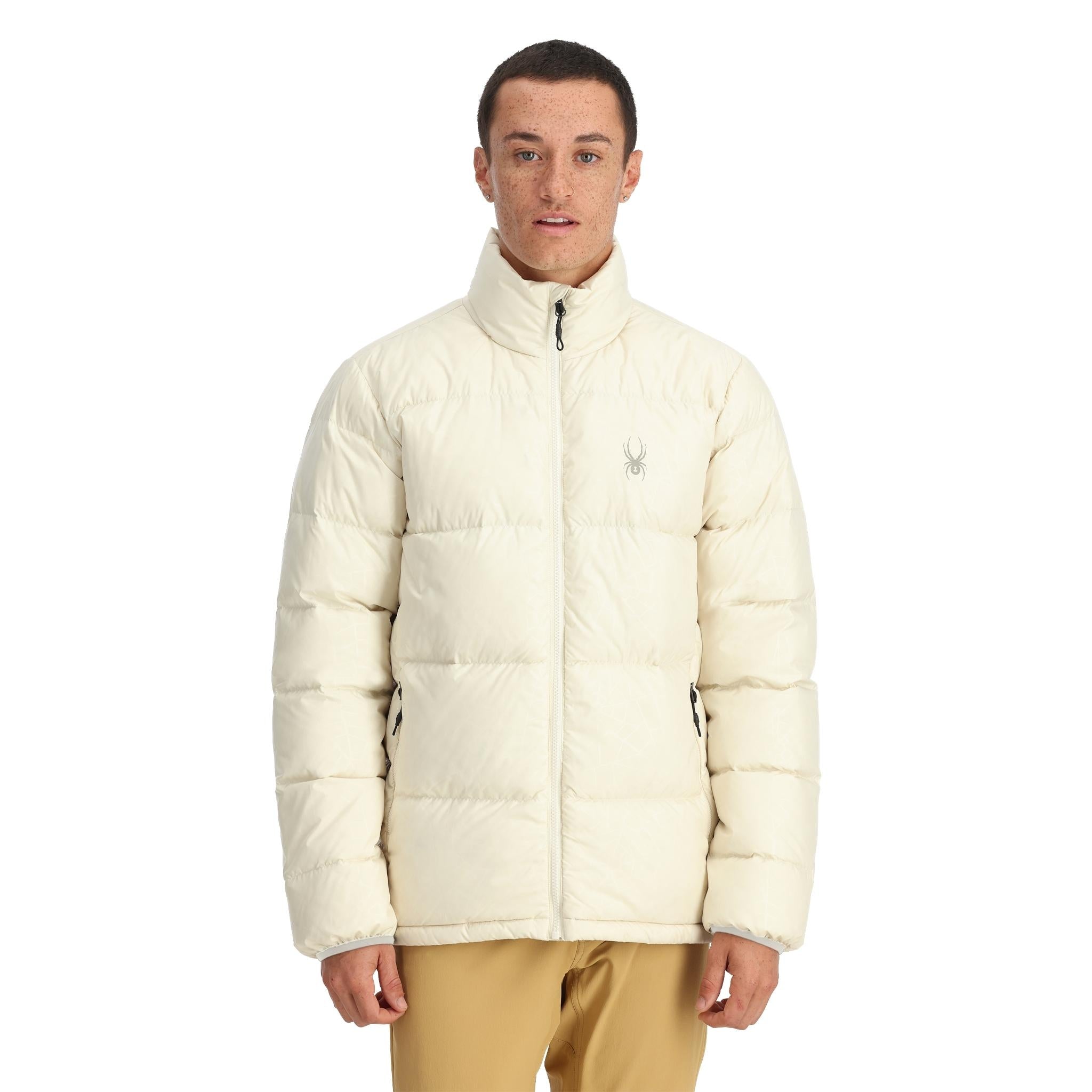 Mens Windom Down Jacket - Vanilla Latte 1 Mens Windom Down Jacket - Vanilla Latte