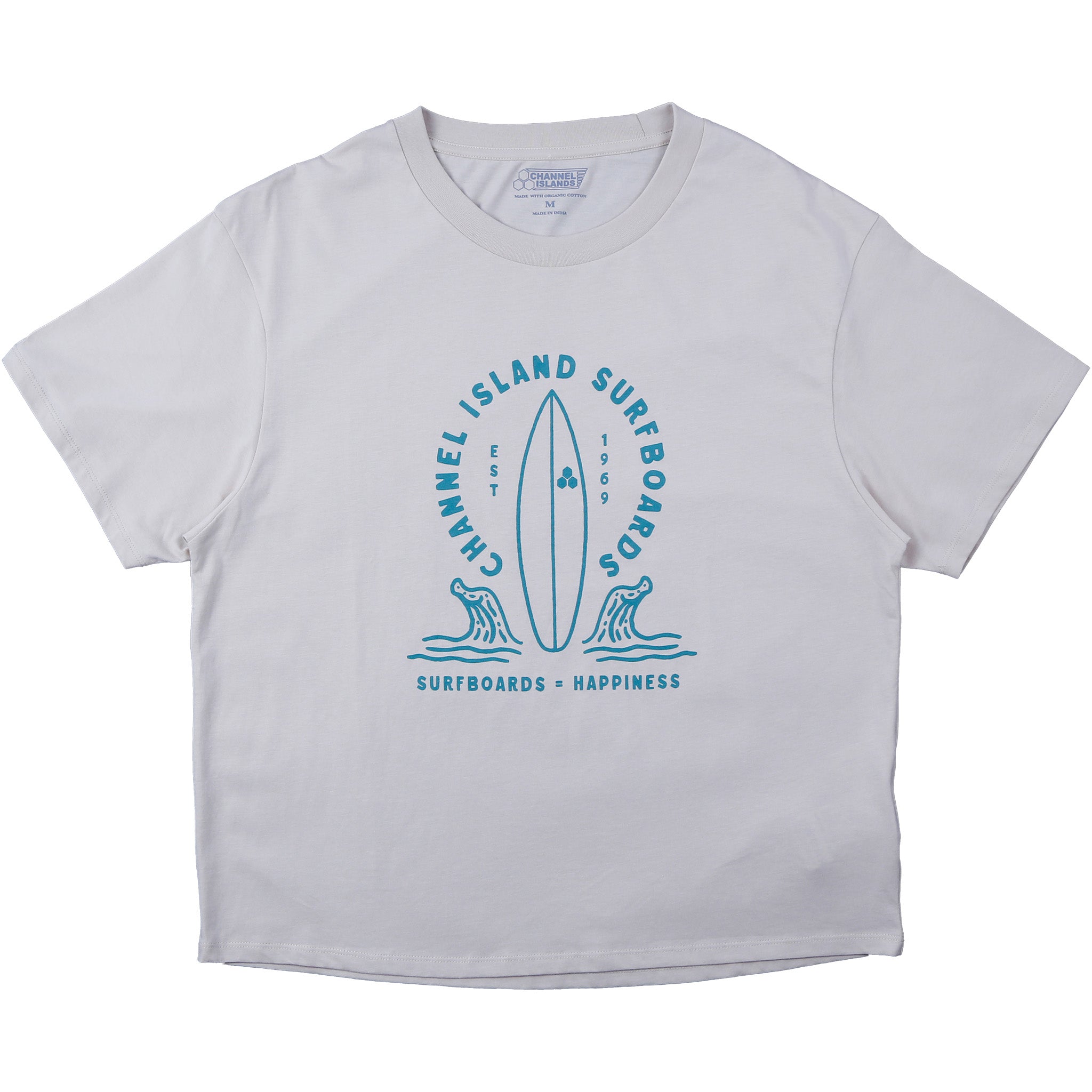 Womens Board Happy Relaxed Tee