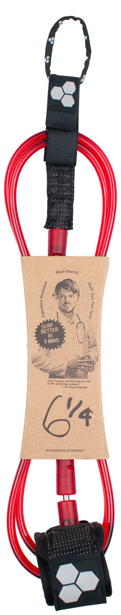 Dane Reynolds Signature Standard Leash Red