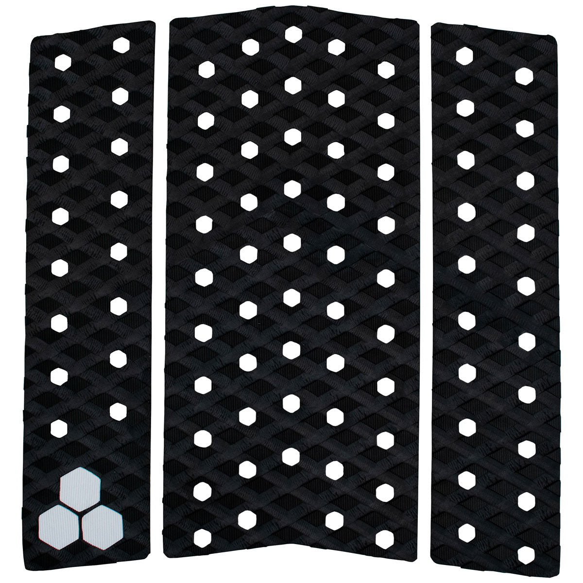 Mixed Groove 3 Piece Front Pad