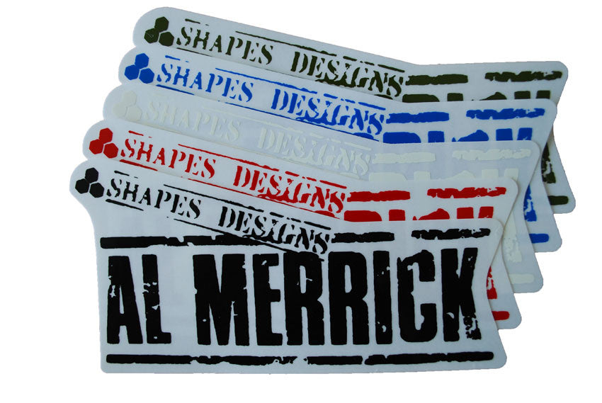 Stickers/ Al Stamp Large/ 5 Pack