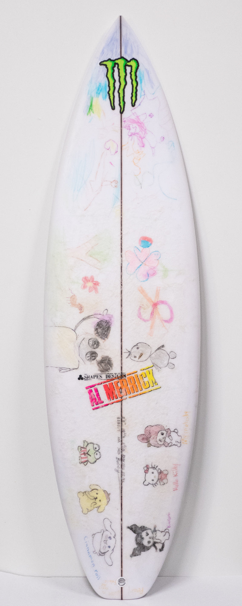 5'8 Remix Pro PU Glass ons - Used Team Board