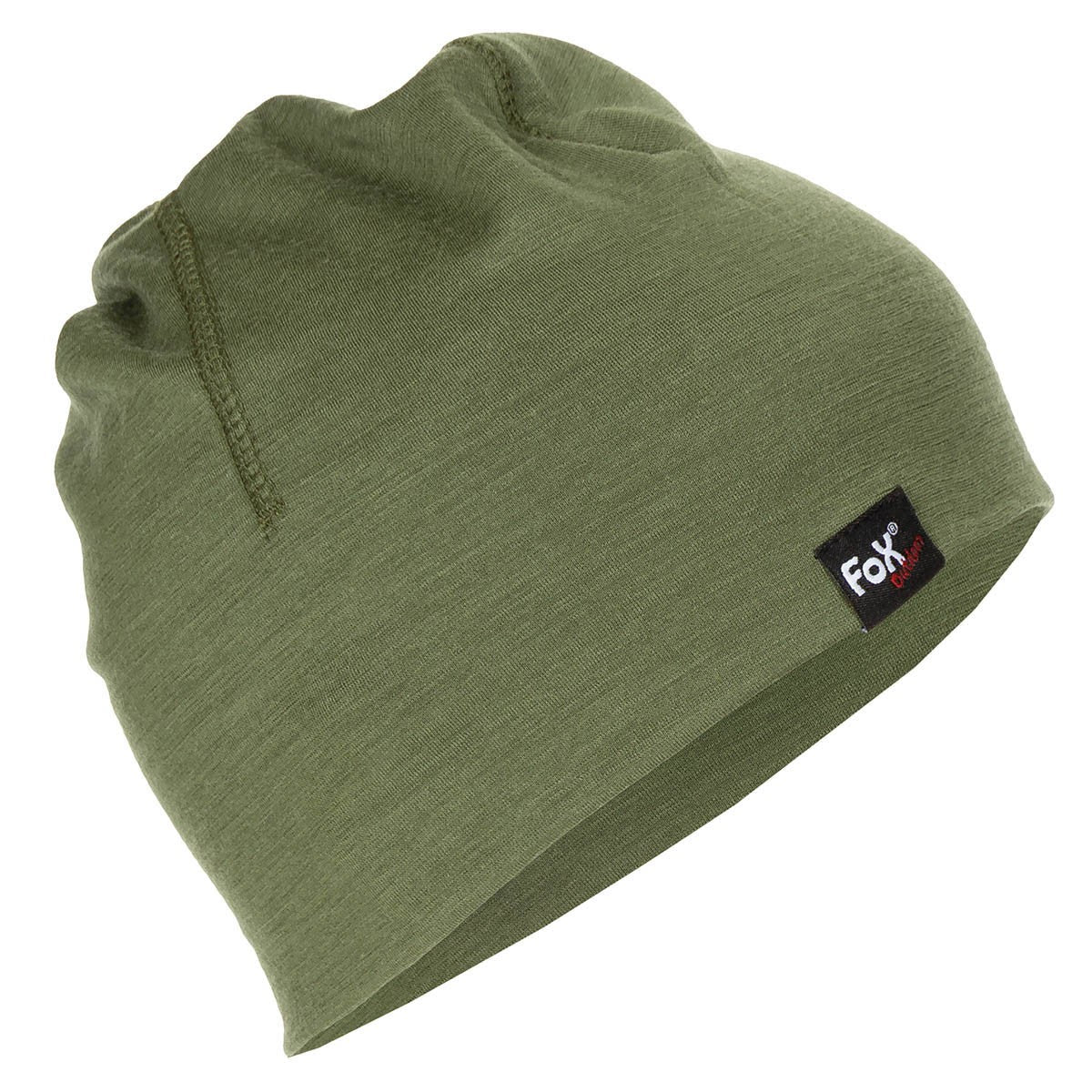 Merino wool Beanie Olive