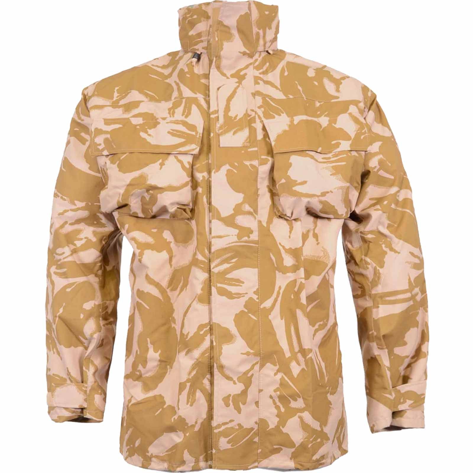 British Army Desert DPM Goretex Military Waterproof Jacket