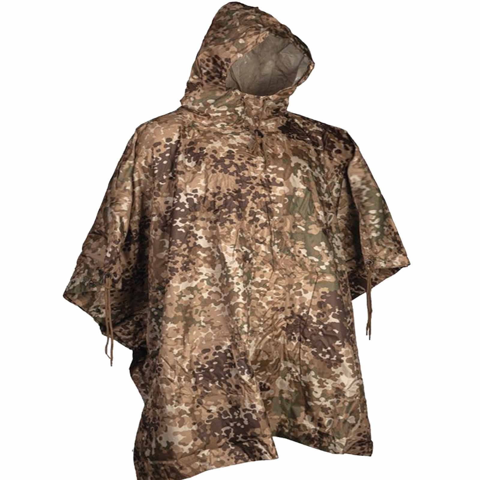 3 in 1 Arid Flecktarn Ripstop Poncho