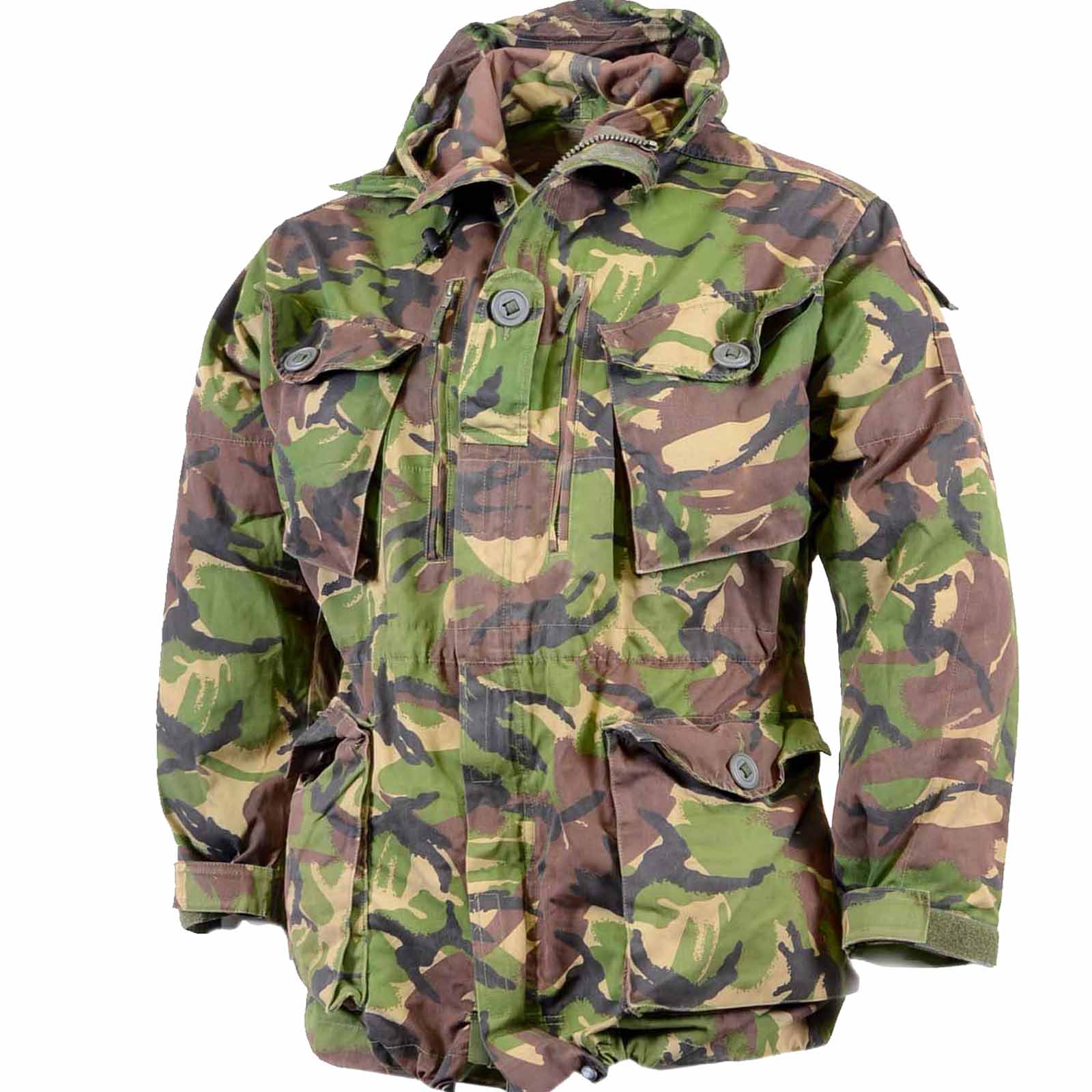British Army CS95 Windproof Smock DPM Field Jacket (WITHOUT HOOD) 2 British Army CS95 Windproof Smock DPM Field Jacket (WITHOUT HOOD)
