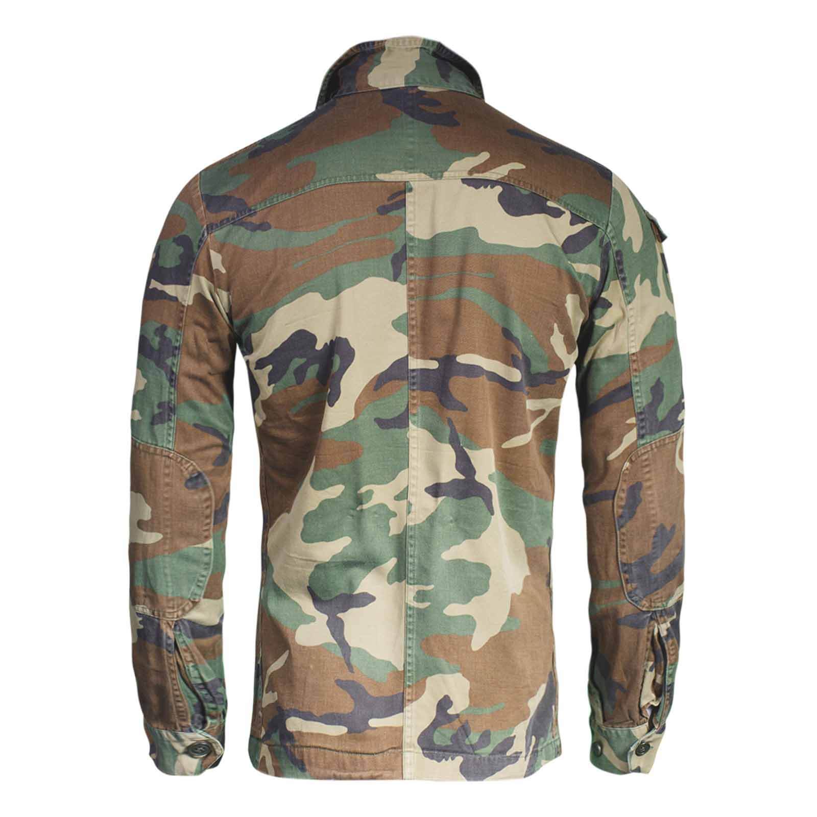 Italian Army Woodland Camouflage Combat Shirt 3 Italian Army Woodland Camouflage Combat Shirt